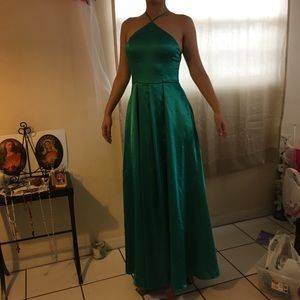 NYOT My Michelle green ball gown